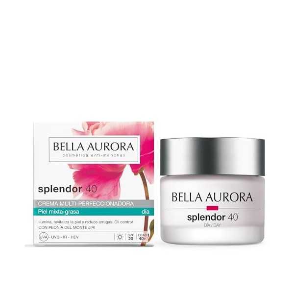 Bella Aurora, Bella, Crème de jour multi-perfectrice, Crème de nuit restructurante, Hydratant 40+ ans 50ml