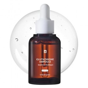 TOSOWOONG Sérum au Glutathion 20 000 ppm, avec Niacinamide et Acide Hyaluronique, Taches pigmentaires, Élasticité de la peau,