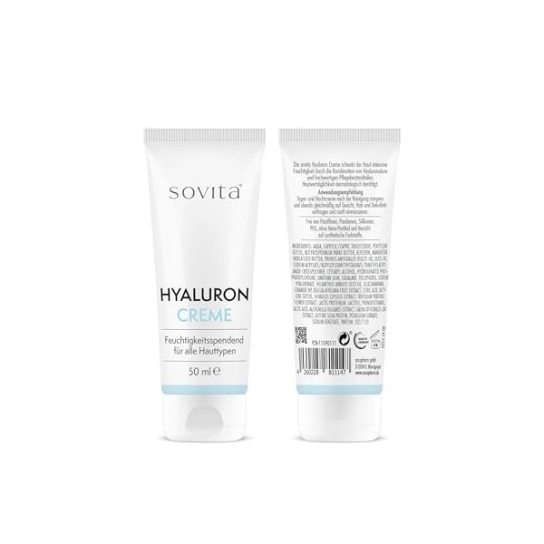 Crème pour le visage Pro Hyaluronique Anti-Âge De Balance 24 | Soins de la peau – Cosmétique – Wellness | ascopharm | 50 ml