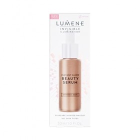 LUMENE Sérum beauté éclat instantané Invisible Illumination | Teinte foncée | Maquillage pour le visage et sérum éclaircissan