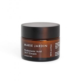 MARIE.JARDIN - Crème à lacide hyaluronique 50 ml, crème hydratante à laloe vera et au coing, 24/7, crème de jour et de nuit C...