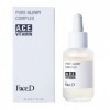 Face D - Pure Glowy Sérum Visage avec Vitamines A.C.E Antioxydant et Tonifiant - 30ml