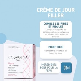 Collagena Pure The Architect Filler Crème de jour - Effet liftant et repulpant les rides