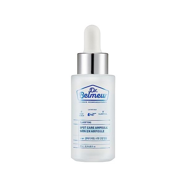 Dr. Belmeur Clarifying Spot Care Ampoule – Soin coréen pour les peaux sensibles et à tendance acnéique, apaise, calme et soul