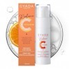 GYADA COSMETICS, Sérum Visage Éclaircissant Éclat, Hydratant, Contrecarre les Signes de Vieillissement, Décoloration de la Pe...