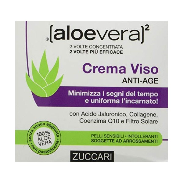 Aloevera2 crème Anti-âge pour le Visage 50 ml