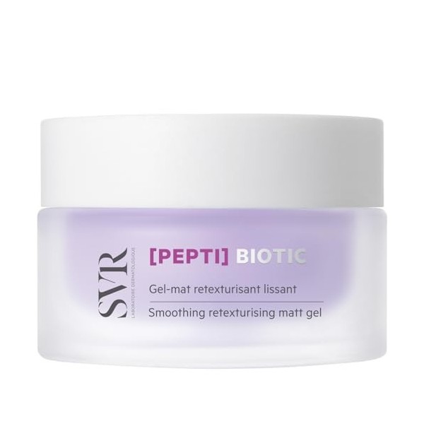 SVR – [PEPTI] Biotic – Gel-Mat Régénérant Lissant – Matifie, lisse et raffermit – Pour peaux mixtes à grasses – Probiotiques,...