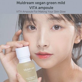 GREEN MILD VITA AMPOULE Ampoule-Serum mit Multi-Ceramiden, Adenosine & Panthenol müde, dünner werdende Haut 