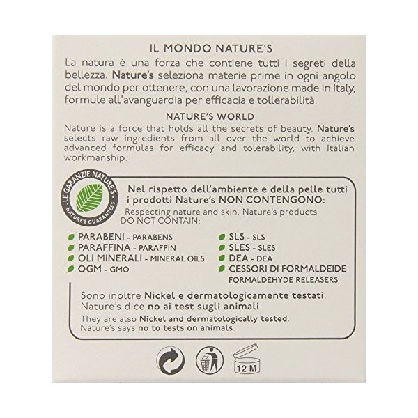 Crème Visage SPF 20 Peau Nature rougi Ligne unicellulaire Eau 50ml