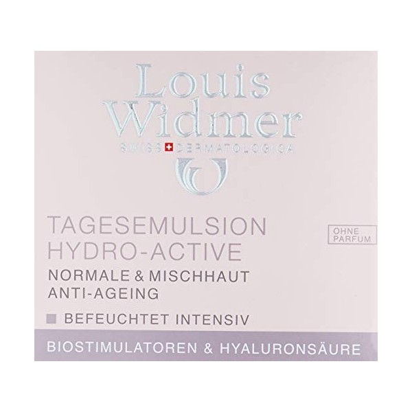 Widmer Tagesemulsion Hydro Active unparfümiert 50 ml