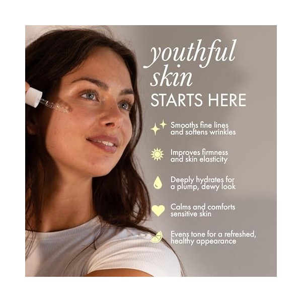 Boë Beauté No.10 Sérum visage Peptides 5% Argireline Amplified, Acide Hyaluronique & Vit. B5 – Hydratant, raffermissant & ant