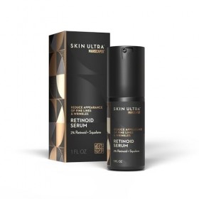 Sérum Rétinoïde Skin Ultra™ MANSCAPED® - Formule Double Rétinoïde au Squalane, aux Céramides et à lAcide Hyaluronique pour A