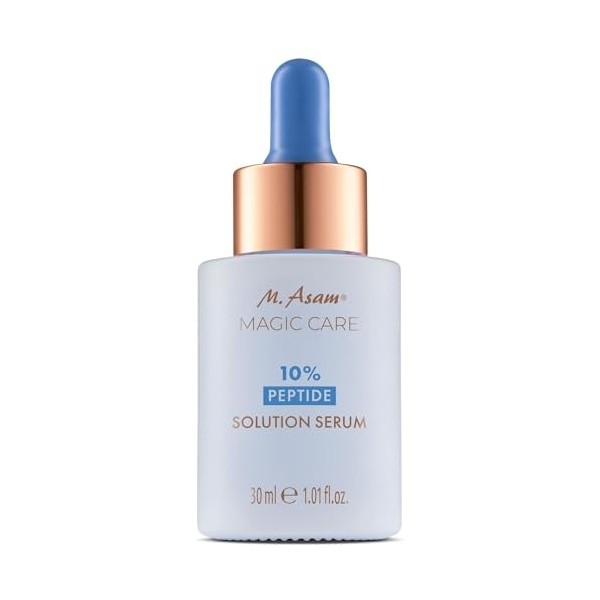 M. Asam MAGIC CARE 10% Peptide Solution Serum 30ml - Serum Visage Au Peptide Pour Skincare Anti Rides Puissant Immediat, So