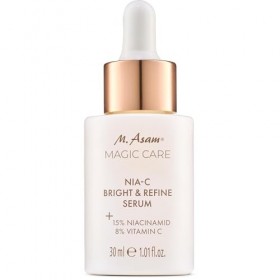 Asam MAGIC CARE Niacinamide Bright & Refine Serum 30ml - Serum Visage Au Niacinamide Et Vitamine C Serum, Soin Visage Inten
