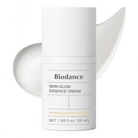 Biodance Skin-Glow Essence Cream, Moisturizing, Anti-Aging, Hyaluronic Acid & Ceramide Facial Moisturizer, Korean Skincare | 