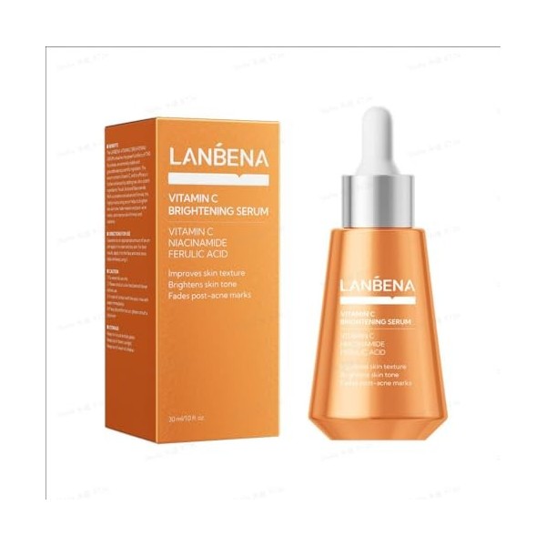 LANBENA Sérum éclaircissant à la vitamine C Crème Jour et Nuit
