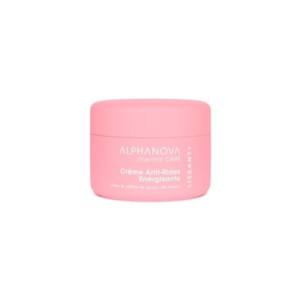ALPHANOVA THERMAL CARE - Crème Lissante Energisante LISSANT+ - Acide hyaluronique - Naturelle - Certifiée Bio - 50ml