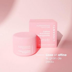 ALPHANOVA THERMAL CARE - Crème Lissante Energisante LISSANT+ - Acide hyaluronique - Naturelle - Certifiée Bio - 50ml