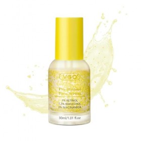 VGO Sérum au rétinol, double ingrédients actifs uniques de rétinol et de niacinamide, effet synthétique exceptionnel pour réd