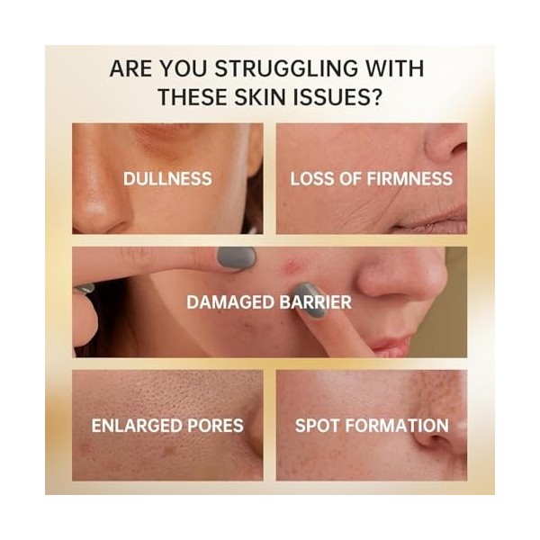 VGO Sérum au rétinol, double ingrédients actifs uniques de rétinol et de niacinamide, effet synthétique exceptionnel pour réd