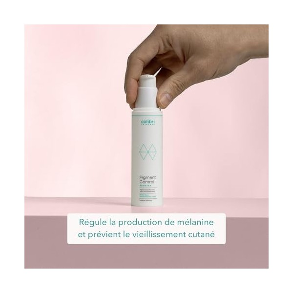colibri skincare Pigment Control Booster 50ml – Serum anti tache visage - creme anti taches brunes visage - Crème efficace co...