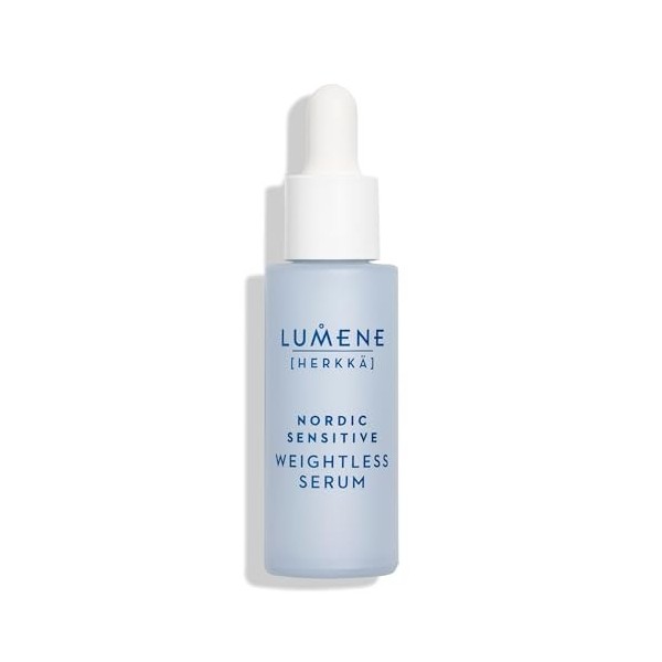 LUMENE Nordic Sensitive Light & Fragrance-Free Serum | Formule enrichie en céramides pour les peaux sensibles | Renforce et a