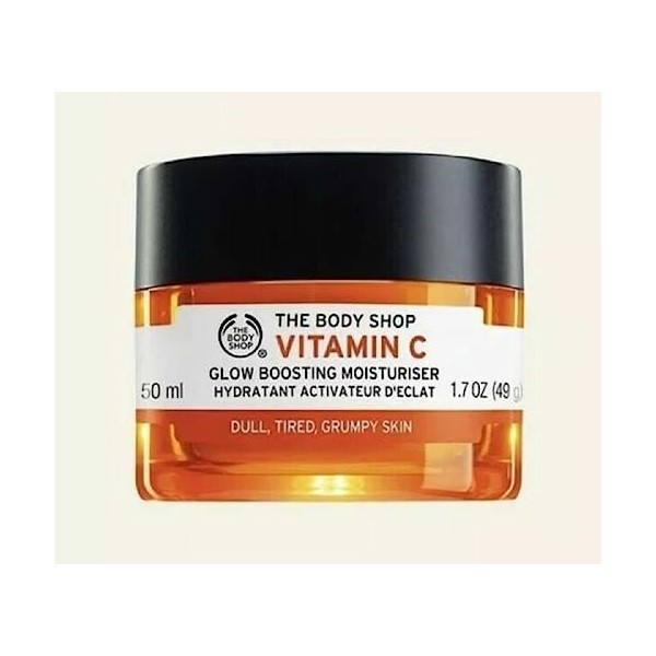 The Body Shop Vitamine C Glow Boosting Hydratant 50 ml pour peaux ternes et fatiguées 50 ml