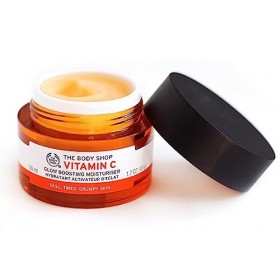 The Body Shop Vitamine C Glow Boosting Hydratant 50 ml pour peaux ternes et fatiguées 50 ml