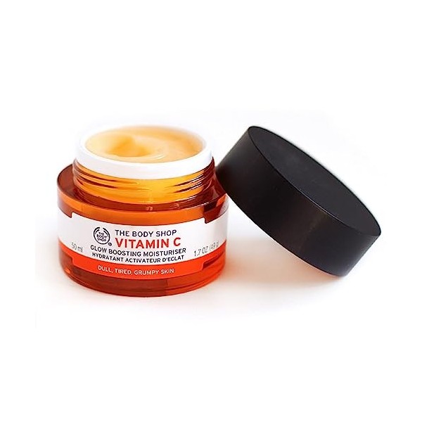 The Body Shop Vitamine C Glow Boosting Hydratant 50 ml pour peaux ternes et fatiguées 50 ml