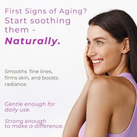 Aphrodite Crème de jour anti-âge et raffermissante pour le visage - Crème hydratante naturelle pour le visage à lhuile doli