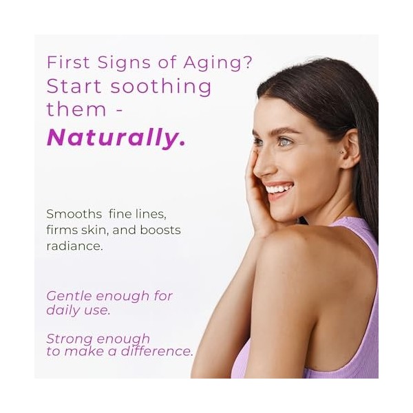 Aphrodite Crème de jour anti-âge et raffermissante pour le visage - Crème hydratante naturelle pour le visage à lhuile doli