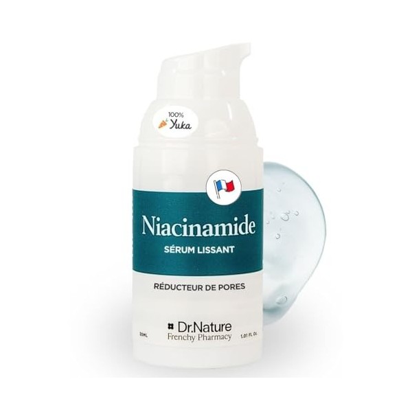 Niacinamide 10% + Zinc 1% - Niacinamide Serum Anti Imperfection - Formule Ultra Concentrée - Resserre Pores Dilatés Visage et
