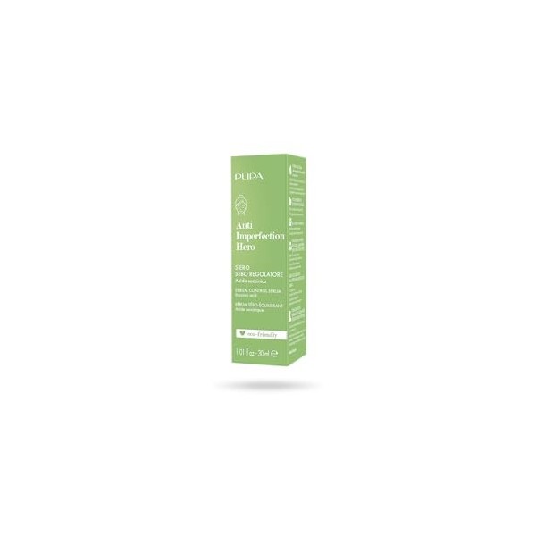 Pupa Anti Imperfection Hero Sérum Sebo Régulateur Acide Succinique Ml.30