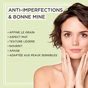 La Crème Visage Supernature HUYGENS - Anti-Imperfections - Effet Matifiant - À lAcide Salicylique BHA - Formule Naturelle et