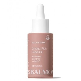Balmonds Huile Visage Intensive 30ml - Huile 100% Naturelle à la Musquille et Vitamine E - Sérum Hydratant, Nourrissant et Hy