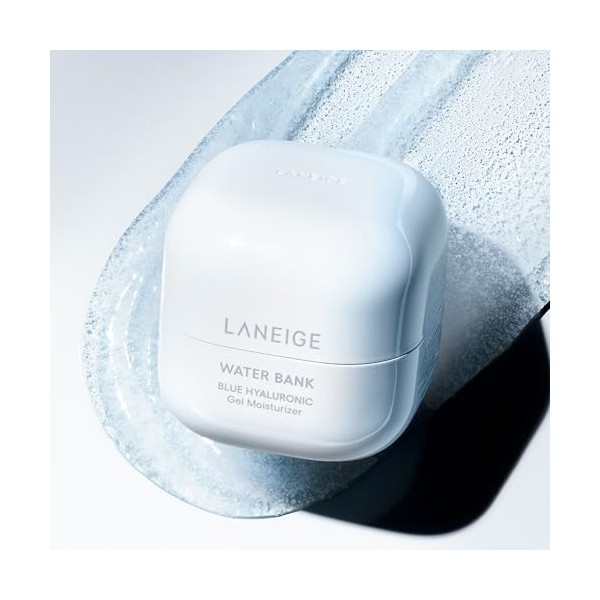 LANEIGE Water Bank Blue Hyaluronic Gel hydratant : hydrate et apaise visiblement, 47,3 ml