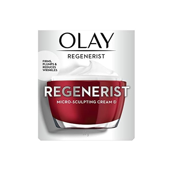 Olay Regenerist Micro-Sculpting Cream, Anti Aging Moisturizer,1.7 oz