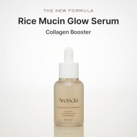 Arencia Rice Mucin Glow Sérum, collagène + acide hyaluronique et niacinamide, 30 ml