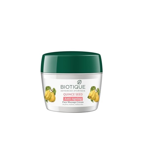 Biotique Quince Seed Anti Wrinkle Massage Cream - Quince 225g by Biotique