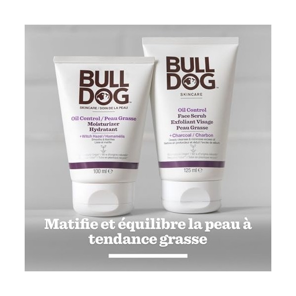 Bulldog Skincare Oil Control Moisturiser 100ML Crème Jour et Nuit