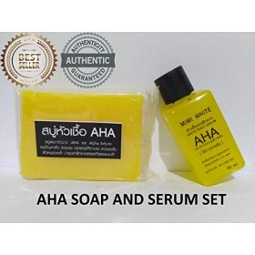 SERUM 30 ML ET SAVON 70GR INTENSIVE AHA MIMI WHITE