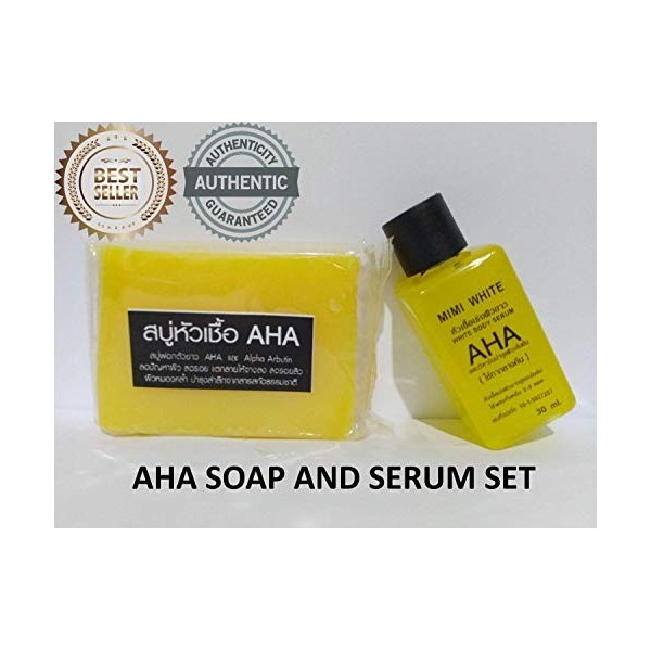 SERUM 30 ML ET SAVON 70GR INTENSIVE AHA MIMI WHITE