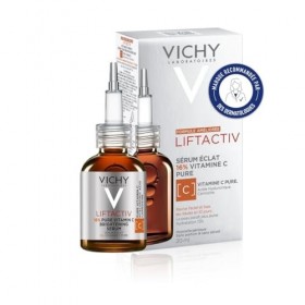 Vichy, Liftactiv H.A., Sérum Antioxydant à la Vitamine C, Anti-Fatigue & Anti-Rides, Enrichi en Vitamine Cg, Pour tous Types 