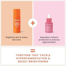 Foxtale Depigmentation Booster | Rapid Spot Reduction Drops 30 ml + Vitamin C Face Serum 30 ml