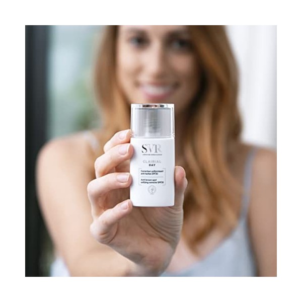 SVR - Clairial Day Correcteur Anti-taches SPF30 - Soin unifiant teinté - Pour peaux sensibles sujettes à lhyperpigmentation ...