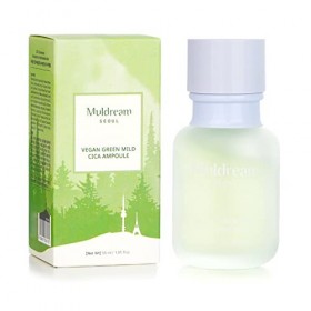 Muldream Ampoule CICA douce verte végétalienne