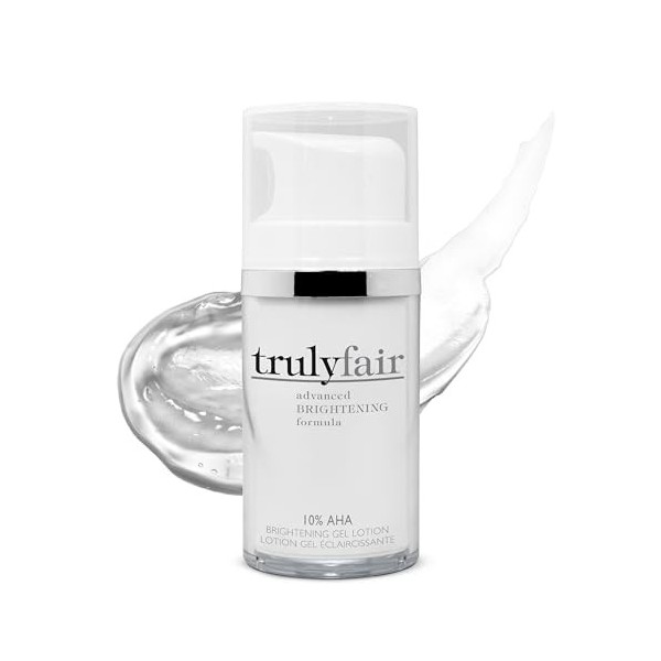Truly Fair 10% AHA Concentrated Brightening and Rejuvenating Facial Lotion| Ultra-Light Moisturizing Lotion | Anti-aging Face