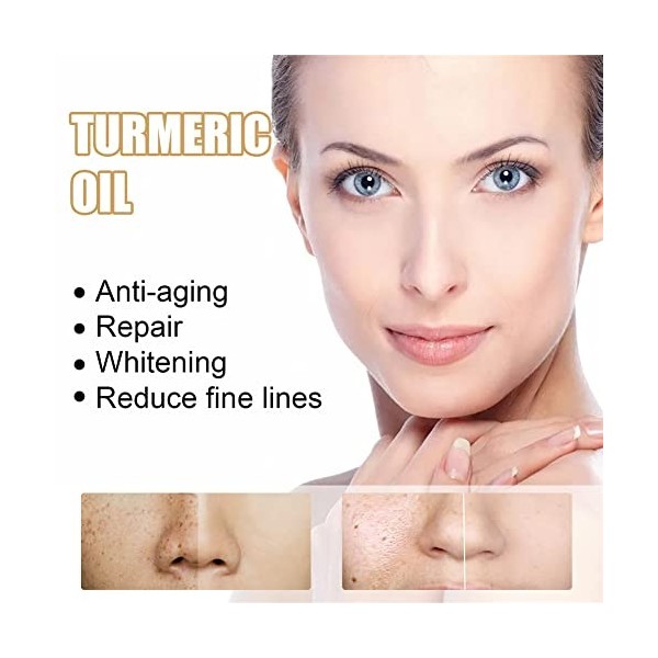New Turmeric Dark Spot Corrector Serum, Bright Skin Dark Spot Corrector Face Whitening Serum, Turmericrepair Face Serum, For ...