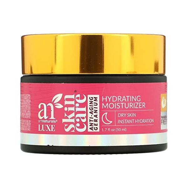 Artnaturals Hydratant hydratant géranium anti-âge 50 ml