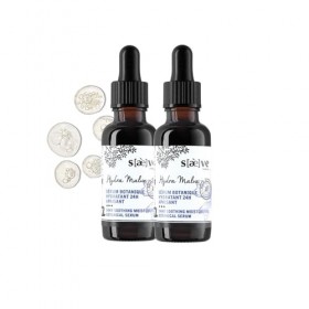 SAEVE Sérum Visage Correcteur de Taches Brunes à la Sève de Bouleau Bio, Soin Naturel Hydratant pour Acné et Soleil 2*Mauve ...